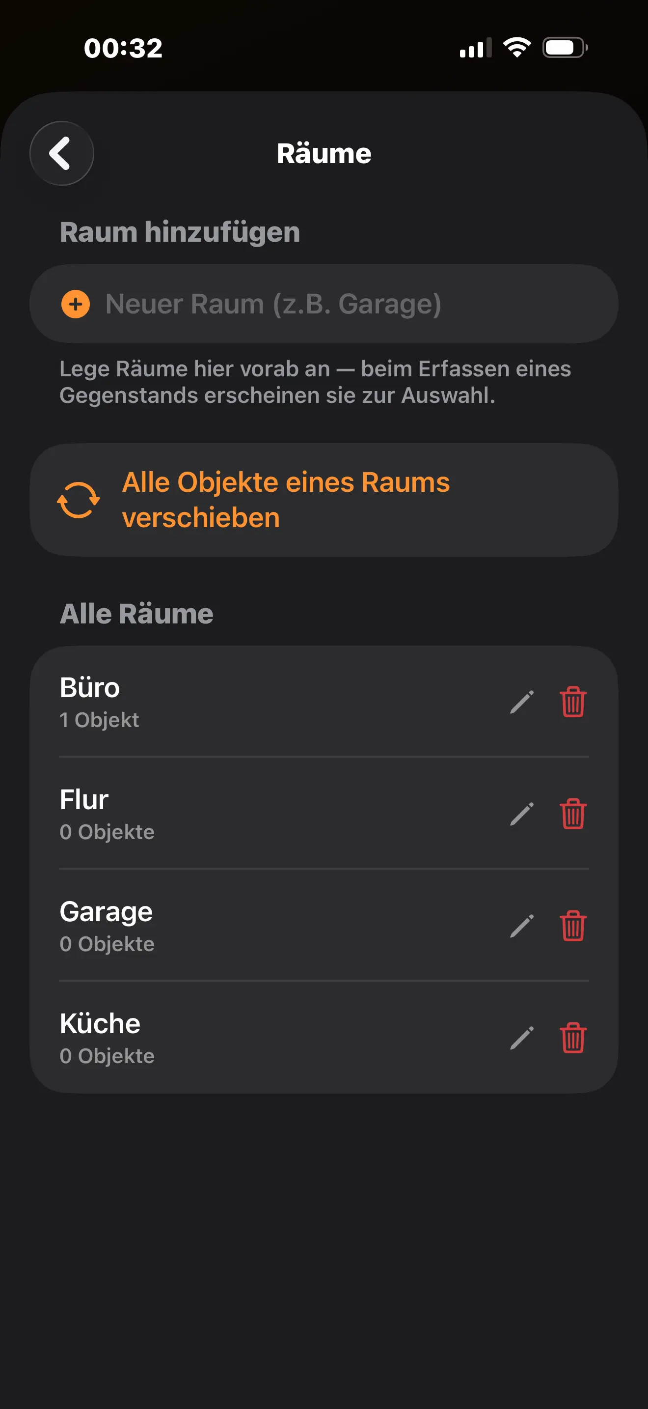 Manage rooms